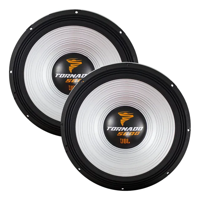2 Subwoofers 18 Pol 4 Ohms Tornado 18-swt5600 Jbl 5600 Rms