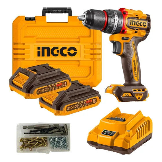 Parafusadeira Impacto 20v 1/2'' Brushless Cidli20558-9 Ingco