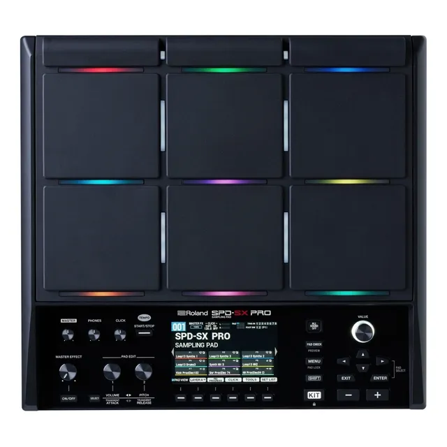 Roland Spd Sx Pro Sampler Profesional 32 Gb Color Negro