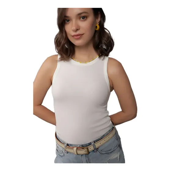 Playera American Eagle Soft & Sexy Top Sin Mangas Mujer