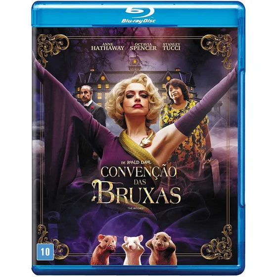 Blu-ray Convenção Das Bruxas (novo)