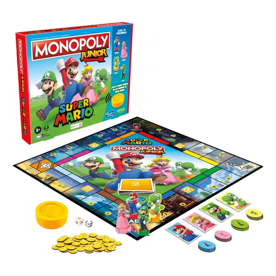 Juego De Mesa Monopoly Junior Super Mario