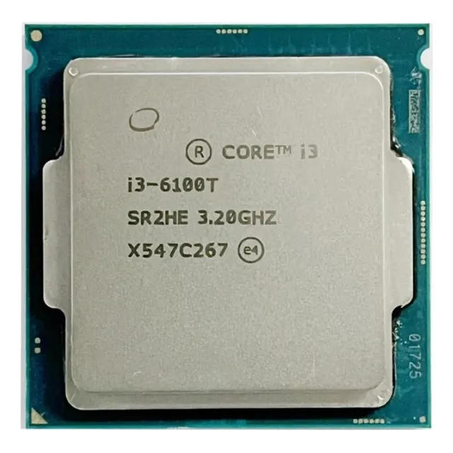 Original Procesador De Cpu Core I3 6100t De Doble Núcleo