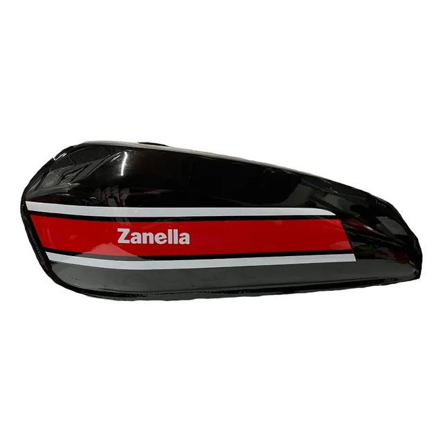 Tanque Nafta Zanella Sapucai Original Negro - Nany Motos