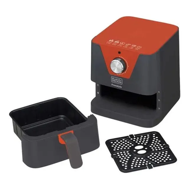 Fritadeira ElĂ©trica S/ Ăleo 1,5l Freestyle Afm2 Black Decker Fritadeira ElĂ©trica S/ Ăleo 1,5l Freestyle Afm2 Black Decker