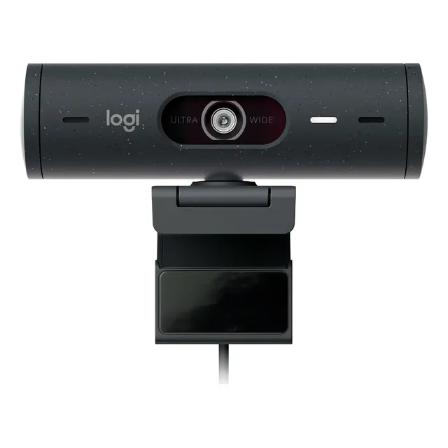 Cámara Web Logitech Brio 505 Full Hd 1080p 4 Mpx Zoom 4x Color Grafito
