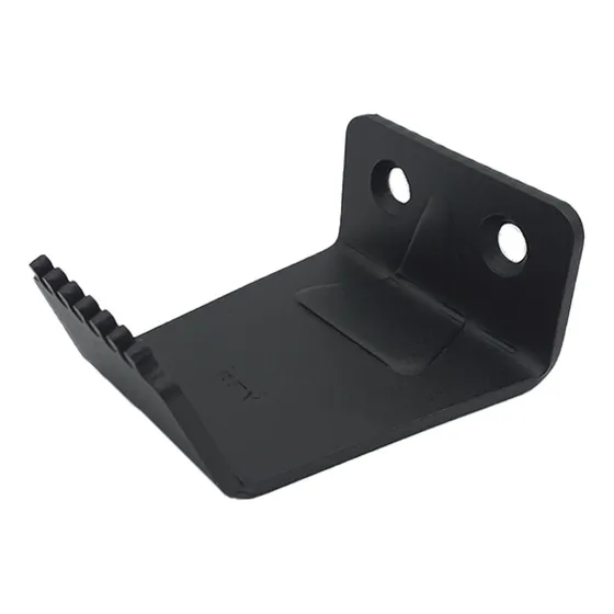 Tirador De Pie Para Puerta Negro Rey-mimbral
