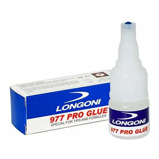 Pegamento Longoni 977 Pro Para Tacos De Billar Pool 5 Gr
