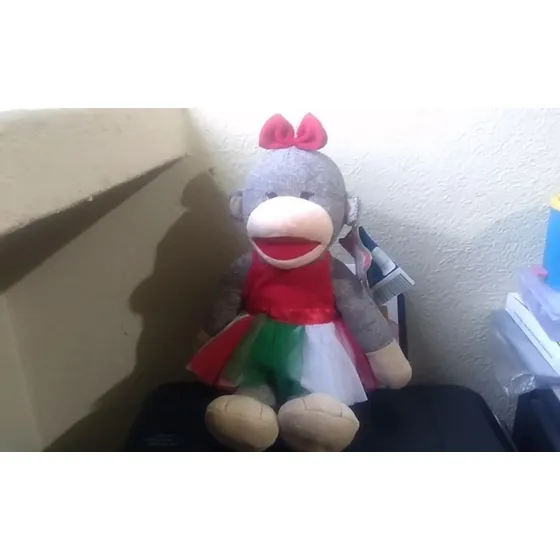 Build A Bear Tutu Dress Joy The Sock Monkey 45 Cms