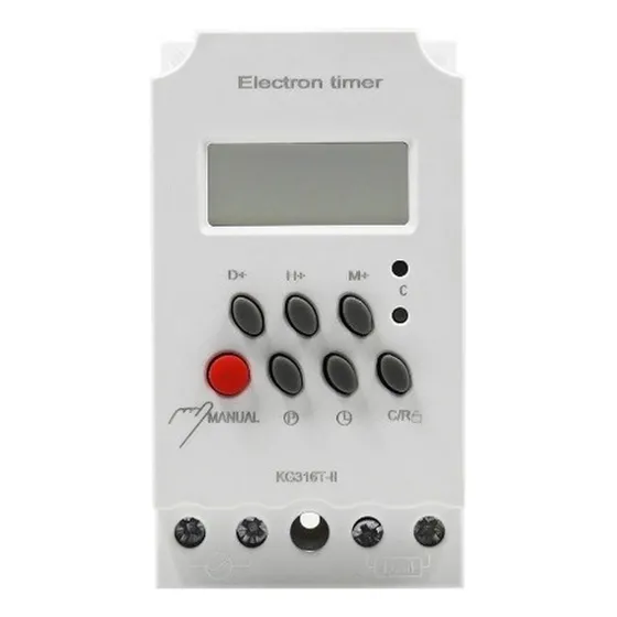 Programador Horário(timer) 110~240vca (25a)-min-seg-horas