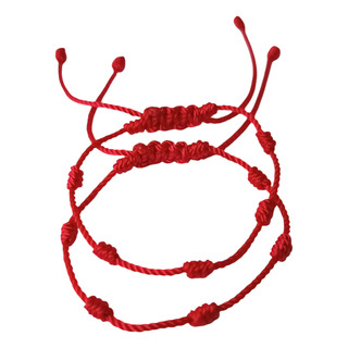 2 Pulseras 7 Nudos Kit Protección Mal De Ojo Amuleto Suerte 2 Pulseras 7 Nudos Kit Protección Mal De Ojo Amuleto Suerte