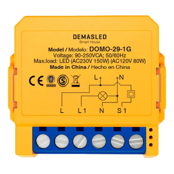 Dimmer Atenuador Luz Led Inteligente Wifi 1 Vía 150w 220v