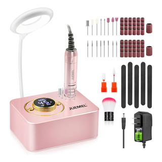 Pulidor De Uñas Profesional 45000 Rpm Recargable 2600mah-taladro Uñas Inalámbrico/cableado Multifuncional Para Acrílicas, Gel Y Rusia Manicura-esmeril De Uñas Duradero Con Doble Función Juemel Pulidor De Uñas Profesional 45000 Rpm Recargable 2600mah-taladro Uñas Inalámbrico/cableado Multifuncional Para Acrílicas, Gel Y Rusia Manicura-esmeril De Uñas Duradero Con Doble Función Juemel