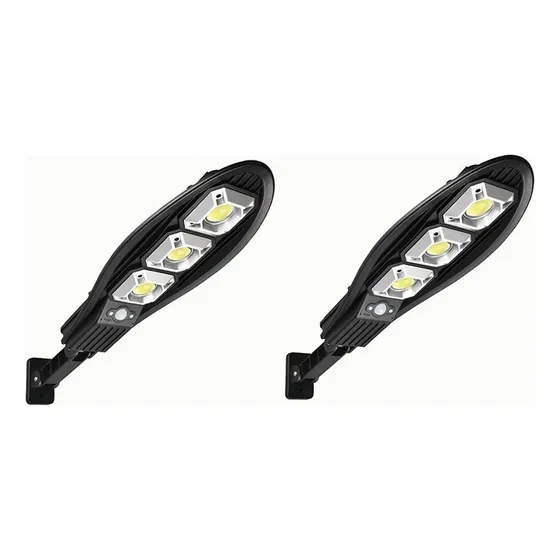 L0d Sensor De Luminaria 500w Reflector Solar Led Poste Rua