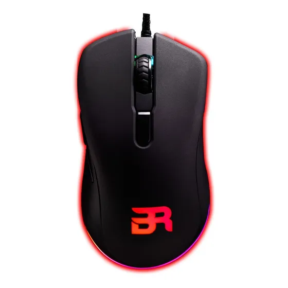 Mouse gamer Balam Rush Theron BR-923019 RGB 8200dpi negro