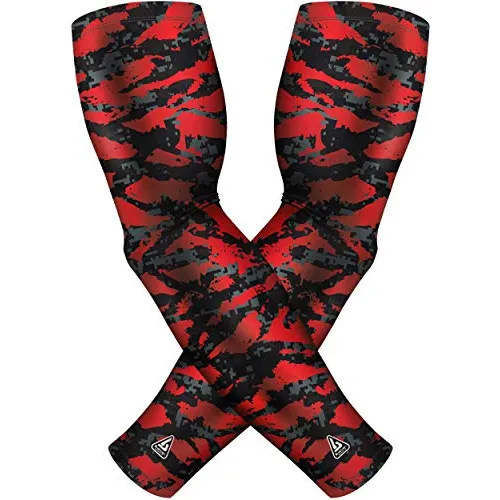 Mangas De Brazo Rojo Para Hombres Mujeres Jóvenes - Nlhzt