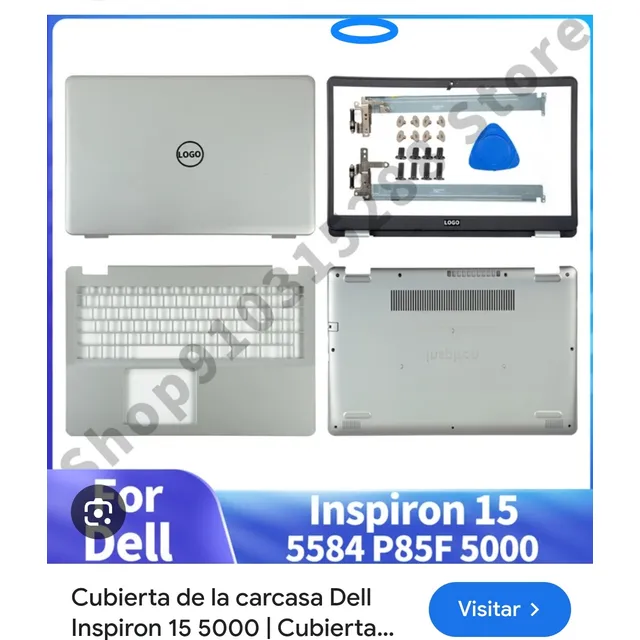 Dell Inspiron 15 5000 Uhd Reparación Bisagras Carcasa Placa