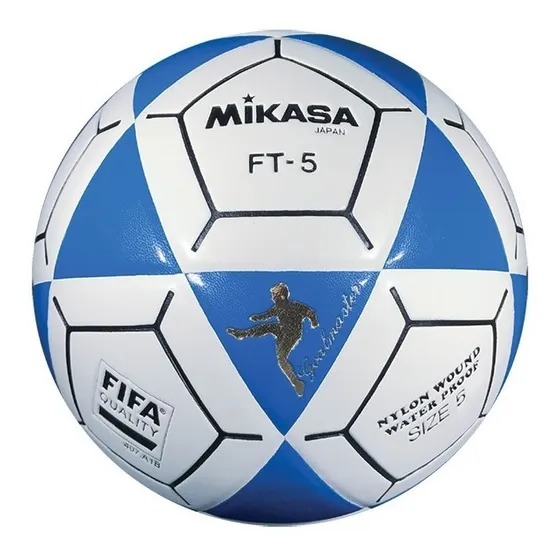 Balón De Fubtol Mikasa Ft5 Blanco/azul