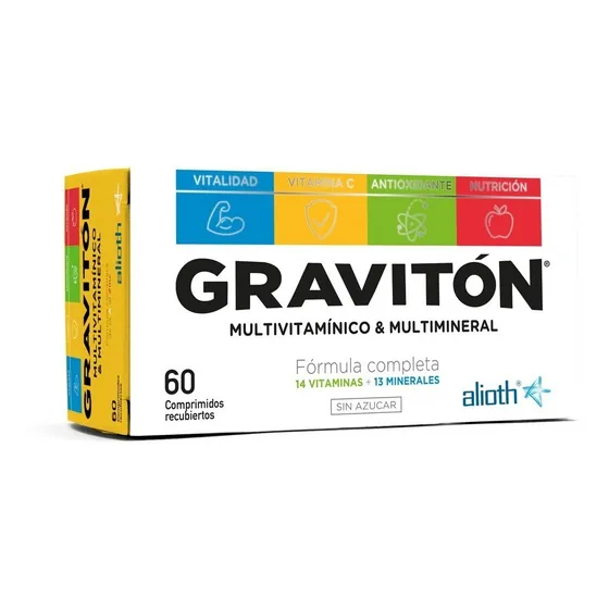 Graviton Multivitamínico Multimineral X 60 Comprimidos