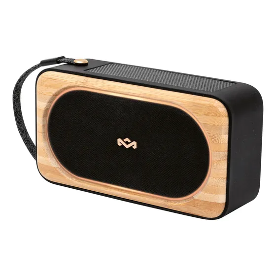 Parlante Bluetooth Roots Solar Negro Marley