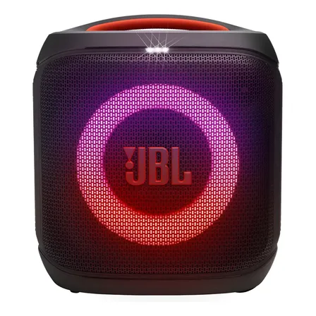 Caixa De Som Jbl Encore 2 C/ Entrada Microfone Show De Luzes Preto