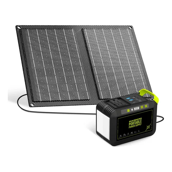 Generador Solar Portátil Marbero 88wh Panel 21w Puertos Usb