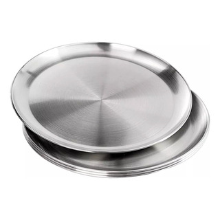 Plato De Acero Inoxidable 17cm Plato De Acero Inoxidable 17cm
