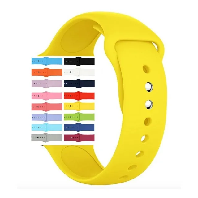 Pulseira Silicone Iwo X6 X7 X8 Hw12 Hw16 Hw22 38/40 42/44mm