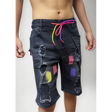 Short Jeans Bermuda Hombre
