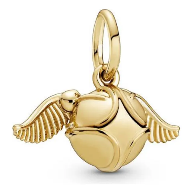Charm Pandora Harry Potter Snitch Dorado Oro Shine