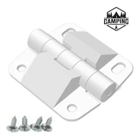 Bisagras Reforzadas Cavas X2 Incluye Tornillos Acero Inox