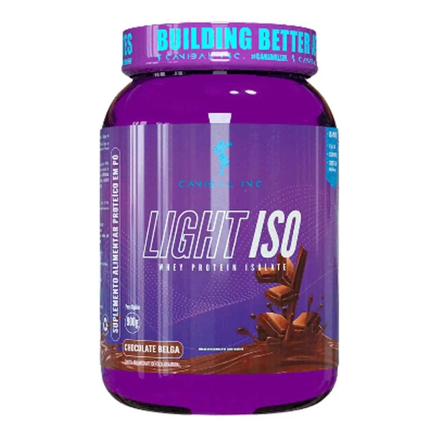 Light Iso Whey Protein Isolate Choco Belga 900g Canibal Inc. Light Iso Whey Protein Isolate Choco Belga 900g Canibal Inc.