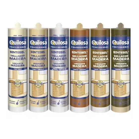 Silicona Sellador Para Madera Quilosa Colores - Fc