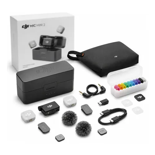 Dji Mic Mini Combo 1 Tx + 1 Rx + Outros | MercadoLivre