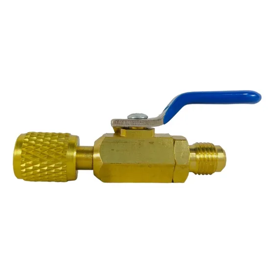 Válvula O Llave De Paso Para Refrigeracion 1/4 X 1/4