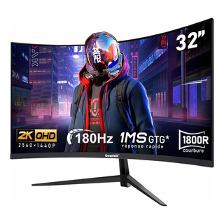 32'' Monitor Curvo De Com Resposta Rápida Hd De 2k 180hz 32'' Monitor Curvo De Com Resposta Rápida Hd De 2k 180hz