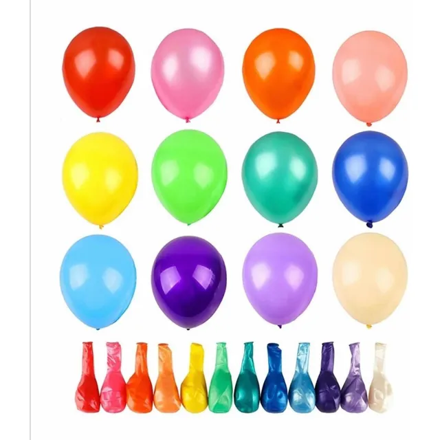 Bombas Globos Económicos R12 X 100 Unidades  Mate Satin
