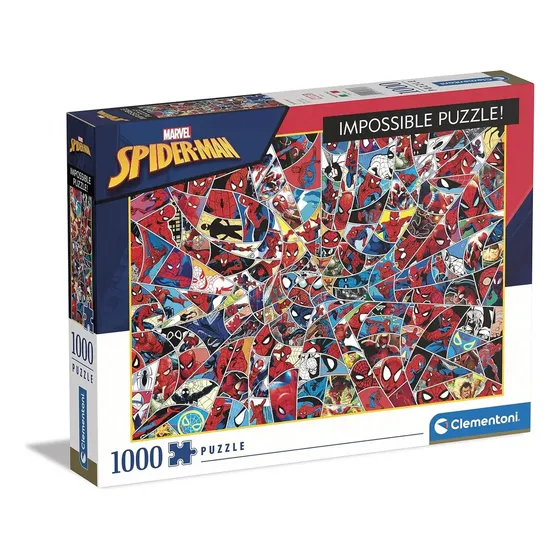 Spider-man Reto Imposible Rompecabeza 1000 Clementoni Marvel