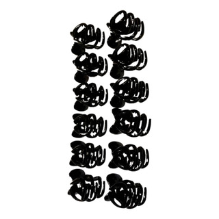 Pinza Para Cabello Nacional Garra Grande 12 Piezas Plástico Pinza Para Cabello Nacional Garra Grande 12 Piezas Plástico
