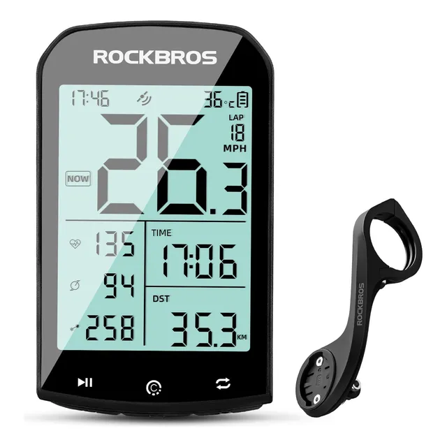Rockbros Ordenador De Bicicleta Inalámbrico Ant Bluetooth
