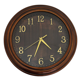 Reloj De Pared Elegante Análogo Diseño Madera 38cm C/ Tictac Reloj De Pared Elegante Análogo Diseño Madera 38cm C/ Tictac