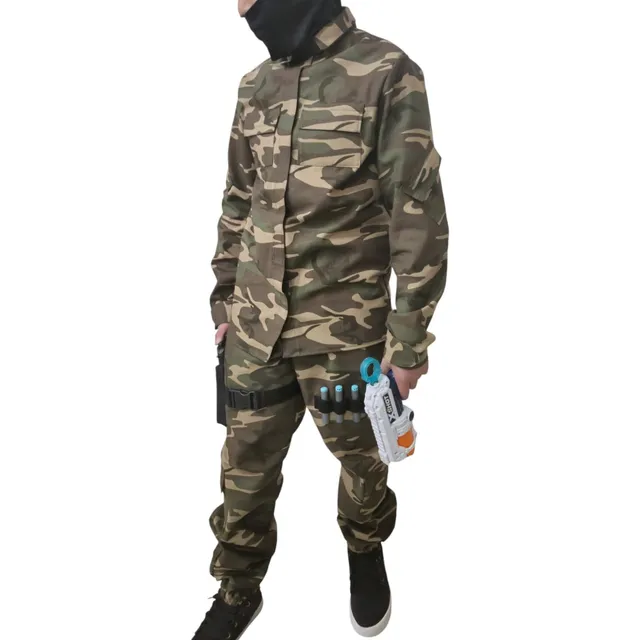 Disfraz Niño Soldado Camuflado Talle 10 / 12 