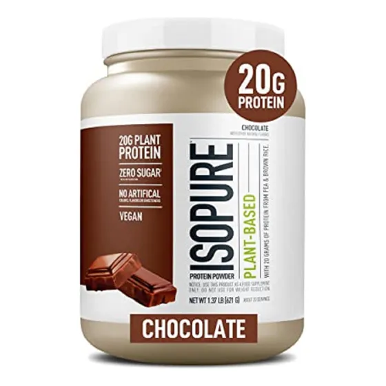 Proteína En Polvo, Chocolate Isopuro, Vegano Y Orgánico, 22 