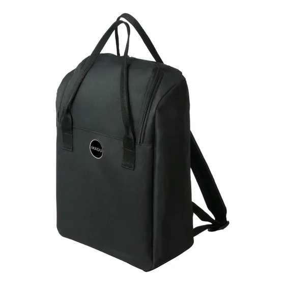 Mochila Matera Austral Bolso Porta Termo Hasta 1.9lts Madu Color Negro