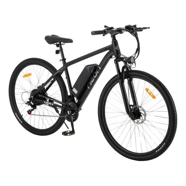 Bicicleta Eléctrica Neon ETRAIL-6 Freno De Disco 21 Vel color Negro