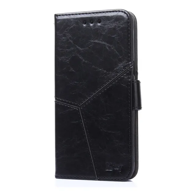 Z Capa Preta De Couro Tpu + Pu Para Oneplus 3