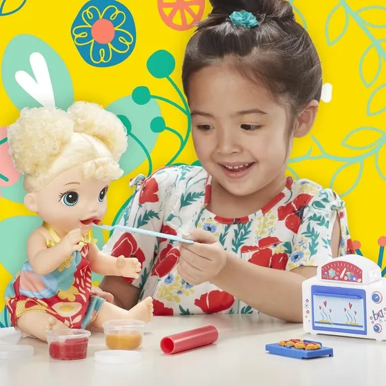 Muñeca Baby Alive Que Come Y Ensucia El Pañal Con Accesorios