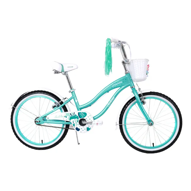 Bicicleta Totem Niña Aro 20 Little Rouse Color Verde Cian