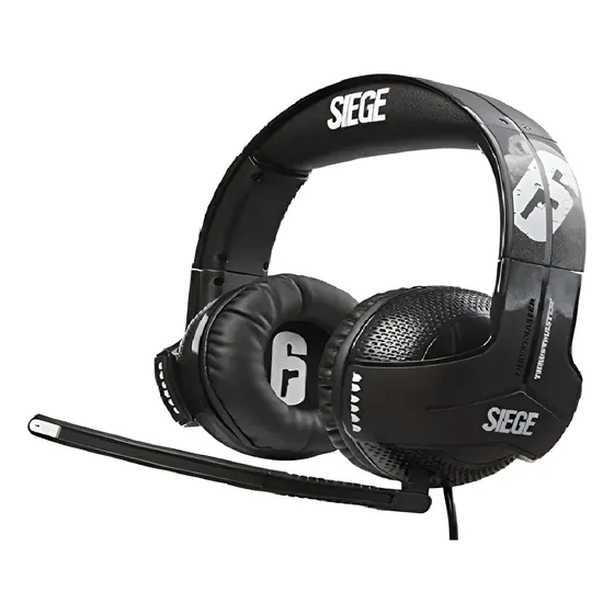 Audifonos Thrustmaster Y-300 Cpx Rainbow Six Siege Edition Negro
