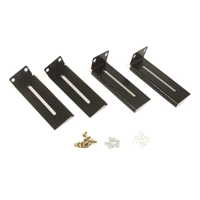 Abas Ou Orelhas De Fixação Para Rack Kit Com 2 Pares C/4 Aba